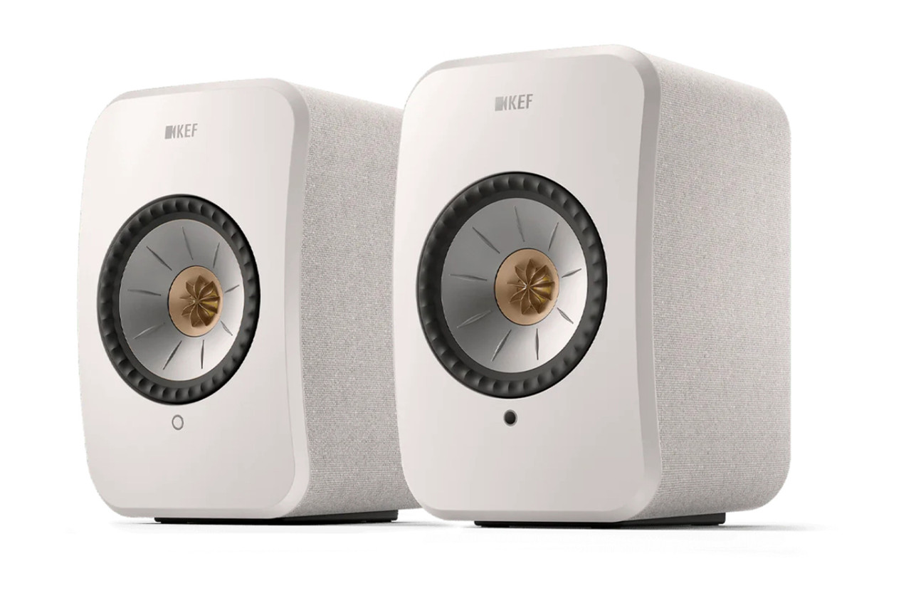 KEF LSX II (Cotton White) | Wireless System Speakers Per Pair