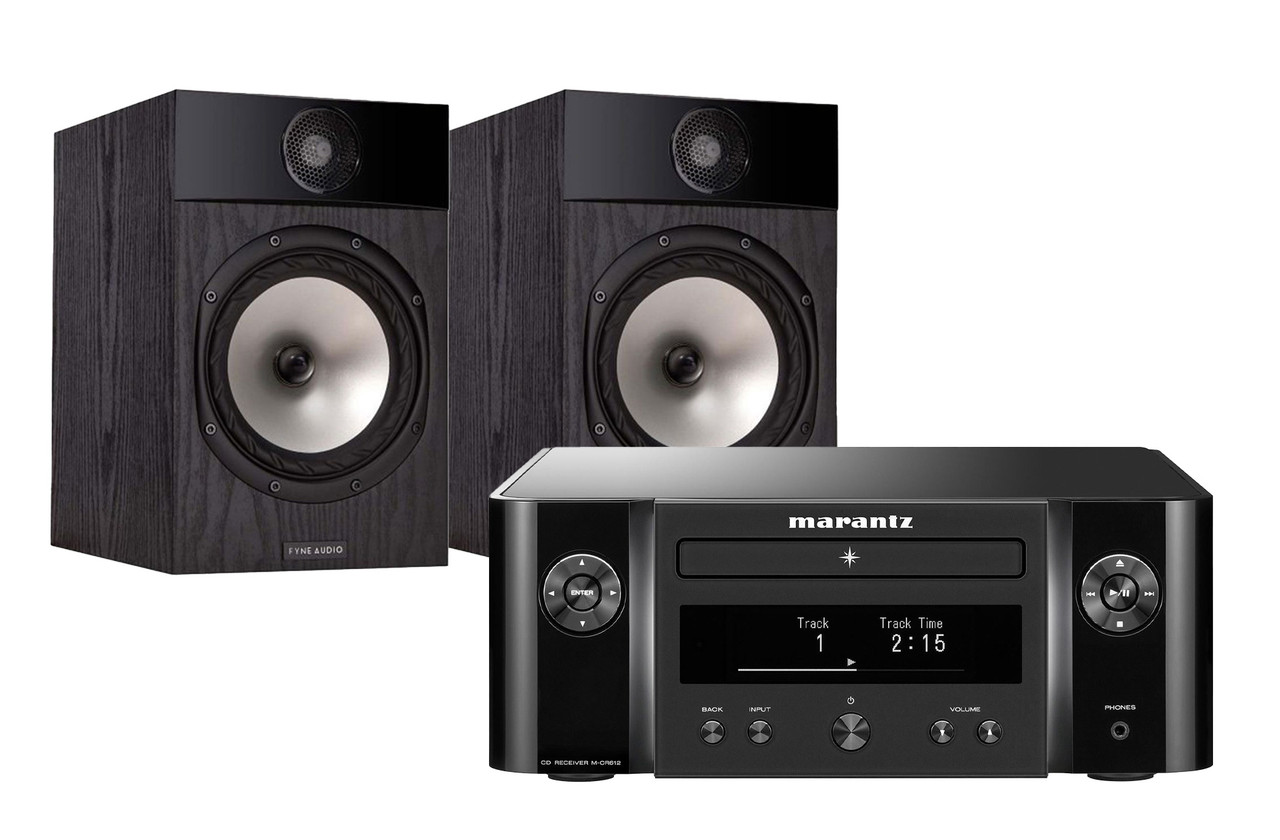 Marantz Melody X M-CR612 & Fyne Audio F301i (Black) | Richer Sounds