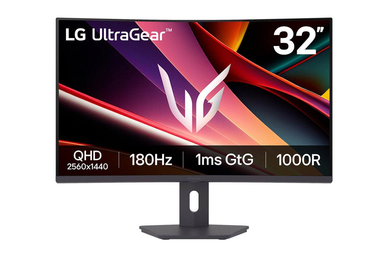 LG UltraGear G6 32G600A | 32 inch 180Hz Quad HD HDR LED Curved
