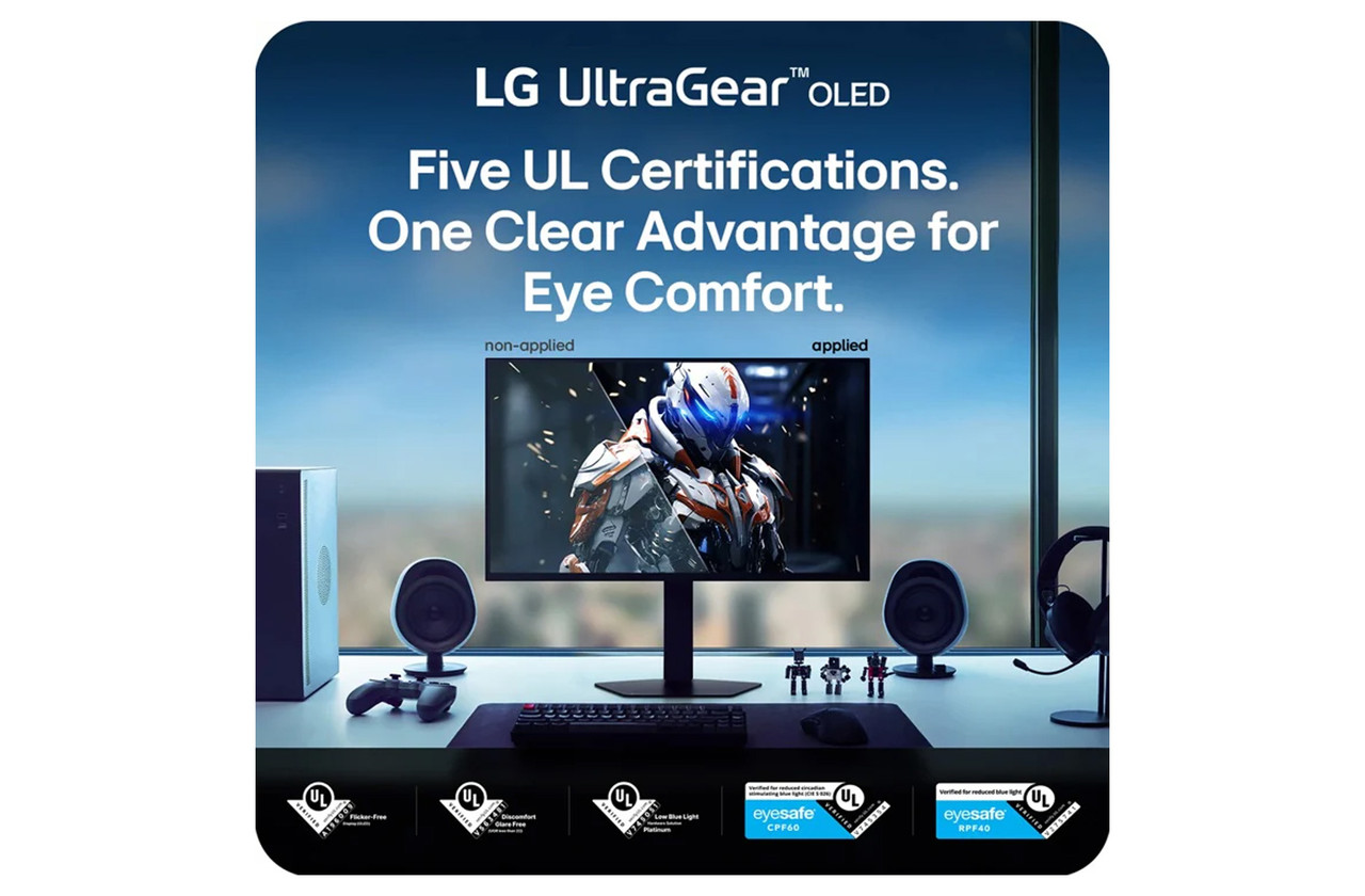 LG 27GX790B-B | 27 inch OLED 540Hz Quad HD HDR Gaming Monitor