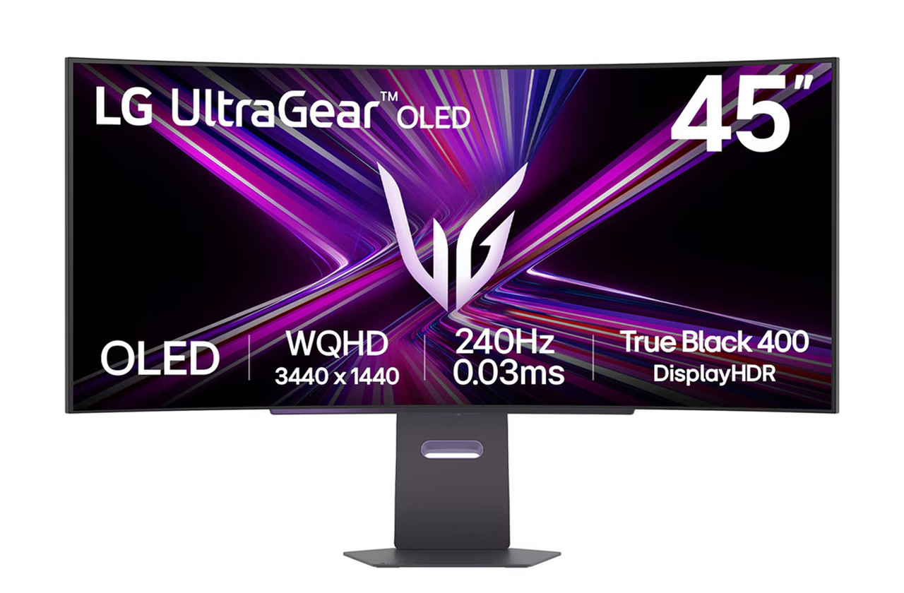 LG UltraGear GX9 45GX900A-B | 45 inch OLED 240Hz WQHD HDR Gaming
