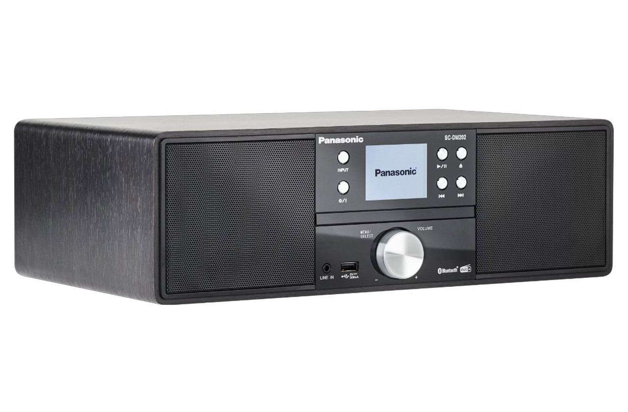 Panasonic SC-DM202 (Black) | CD/Bluetooth/DAB+/FM Radio System