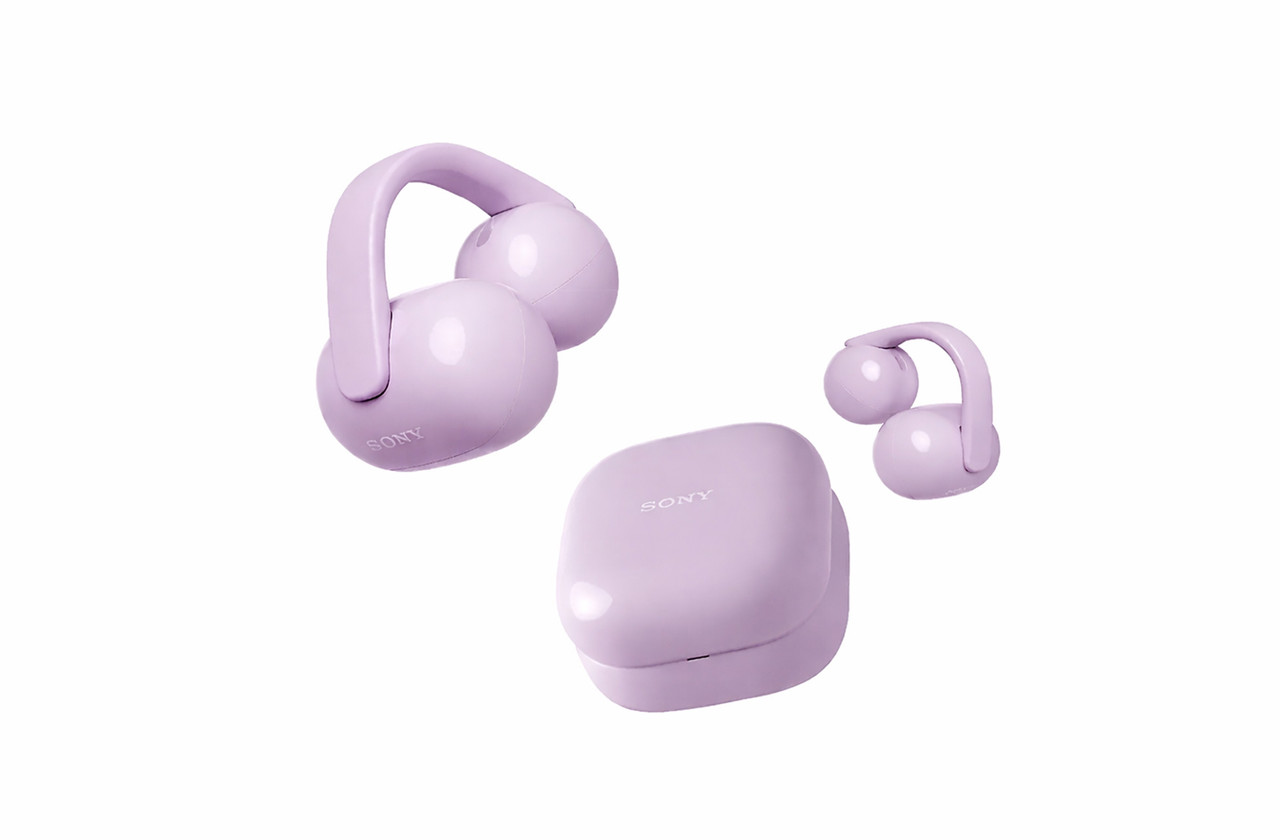 SONY LinkBuds Clip ラベンダー Sony lanserer LinkBuds Clip Open