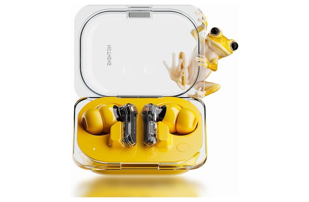Nothing Ear (a) (Yellow) | In Ear Noise Cancelling Mic True