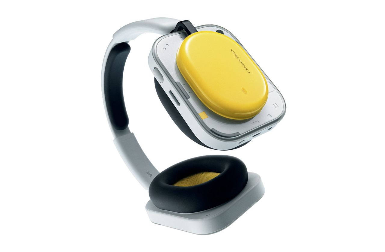 Nothing Headphone (a) (Yellow) | Over Ear Wireless Bluetooth Noise