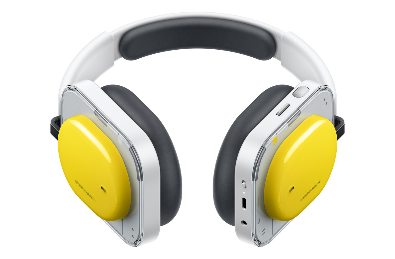 Nothing Headphone (a) (Yellow) | Over Ear Wireless Bluetooth Noise