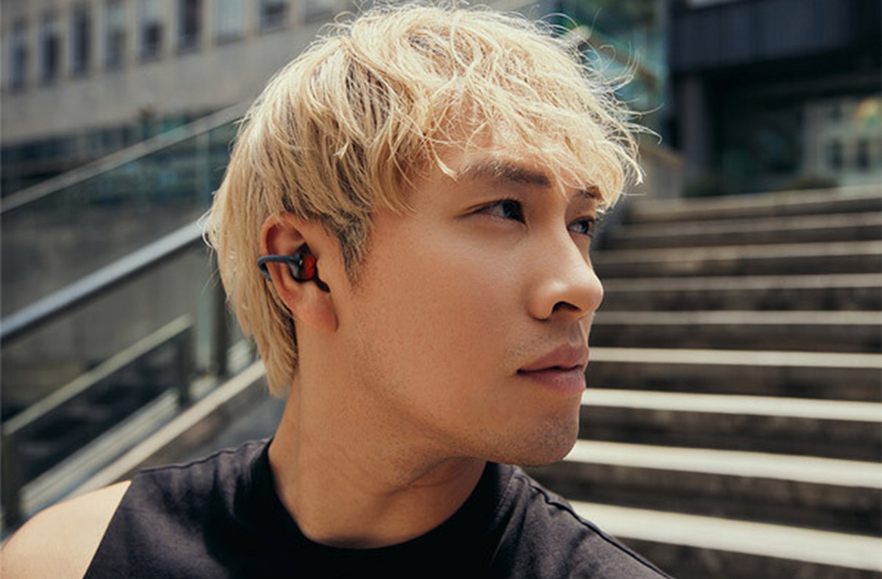 Beyerdynamic AMIRON ZERO Sport (Black & Orange) | Open Ear True