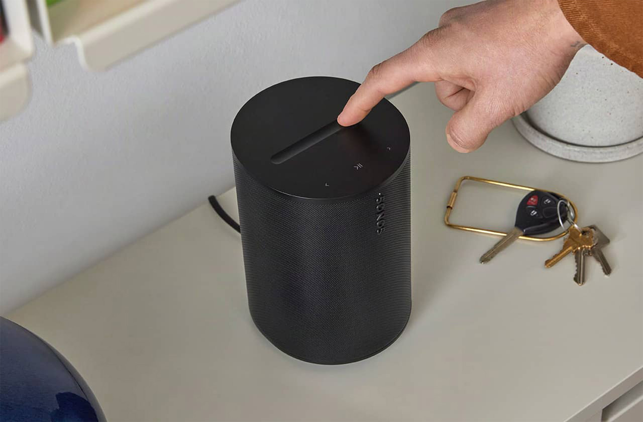 2 x Sonos Era 100 SL (Black) | Wireless Music System | Richer Sounds