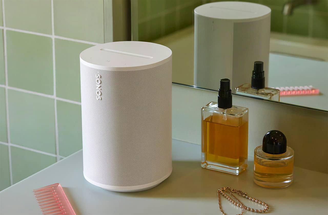 2 x Sonos Era 100 SL (White) | Wireless Music System | Richer Sounds