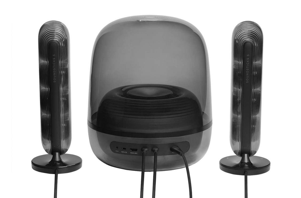 Harman Kardon Soundsticks 5 (Black) | Bluetooth 2.1 Speaker