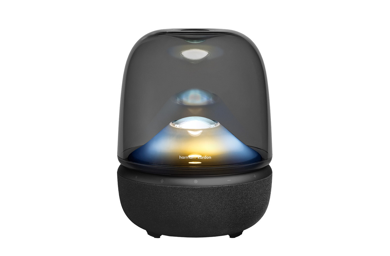 Harman Kardon Aura Studio 5 (Black) | Bluetooth Speaker | Richer