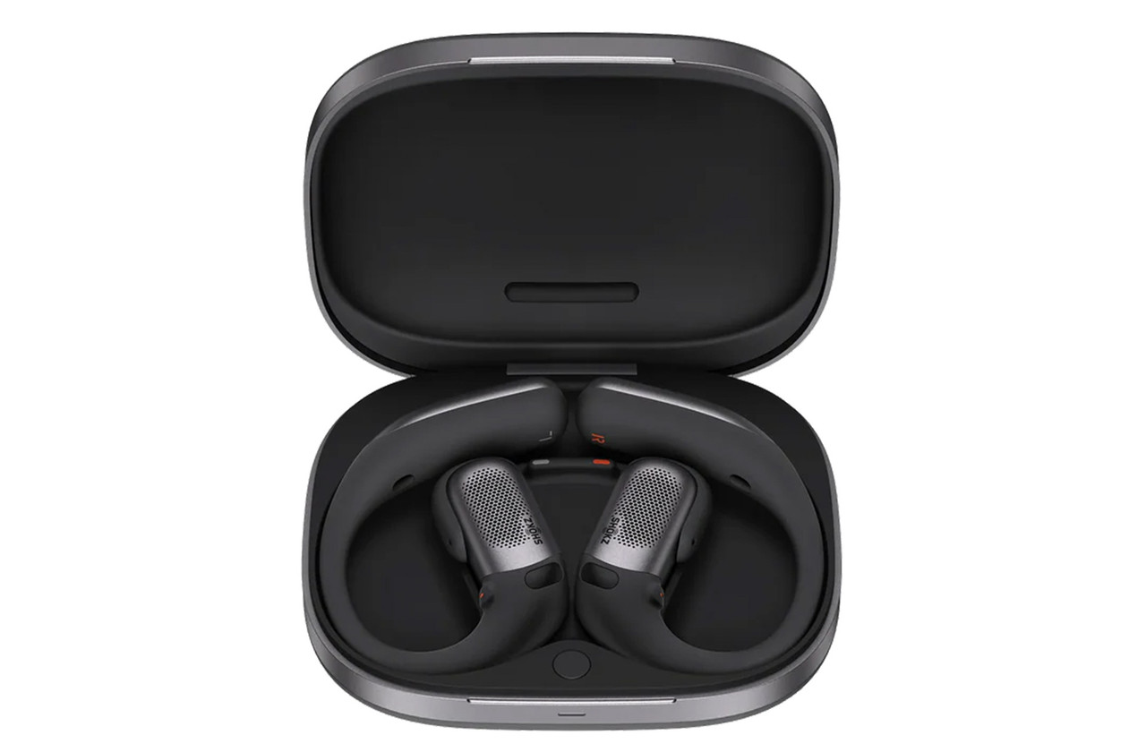 SHOKZ OpenFit Pro (Black) | Open Ear Wireless Bluetooth Noise