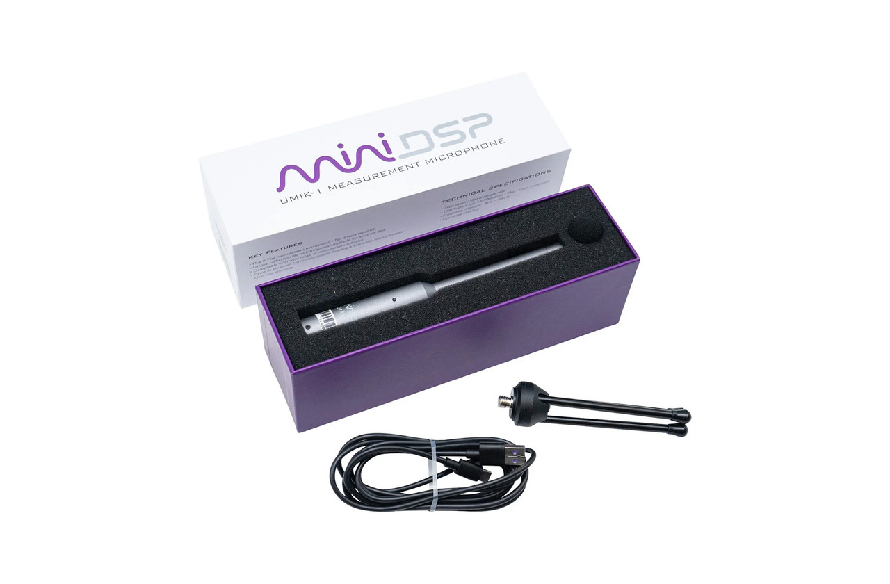 MiniDSP UMIK-1 | USB Calibrated Measurement Microphone | Richer Sounds