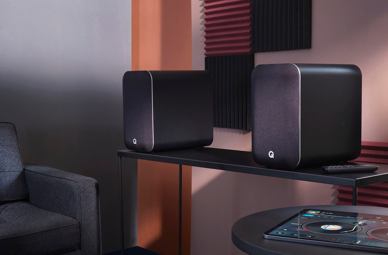 Q Acoustics M20 (White) Bluetooth Active Speakers Per Pair