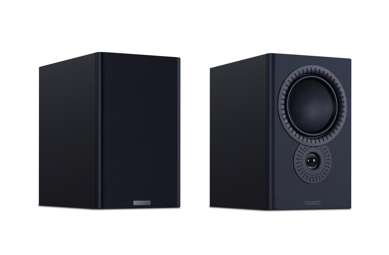 Mission LX-3 MKII (Black) | Bookshelf Speakers Per Pair | Richer