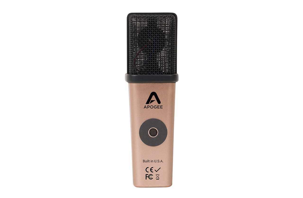 Apogee HypeMiC (Black/silver) | USB Condenser Microphone | Richer