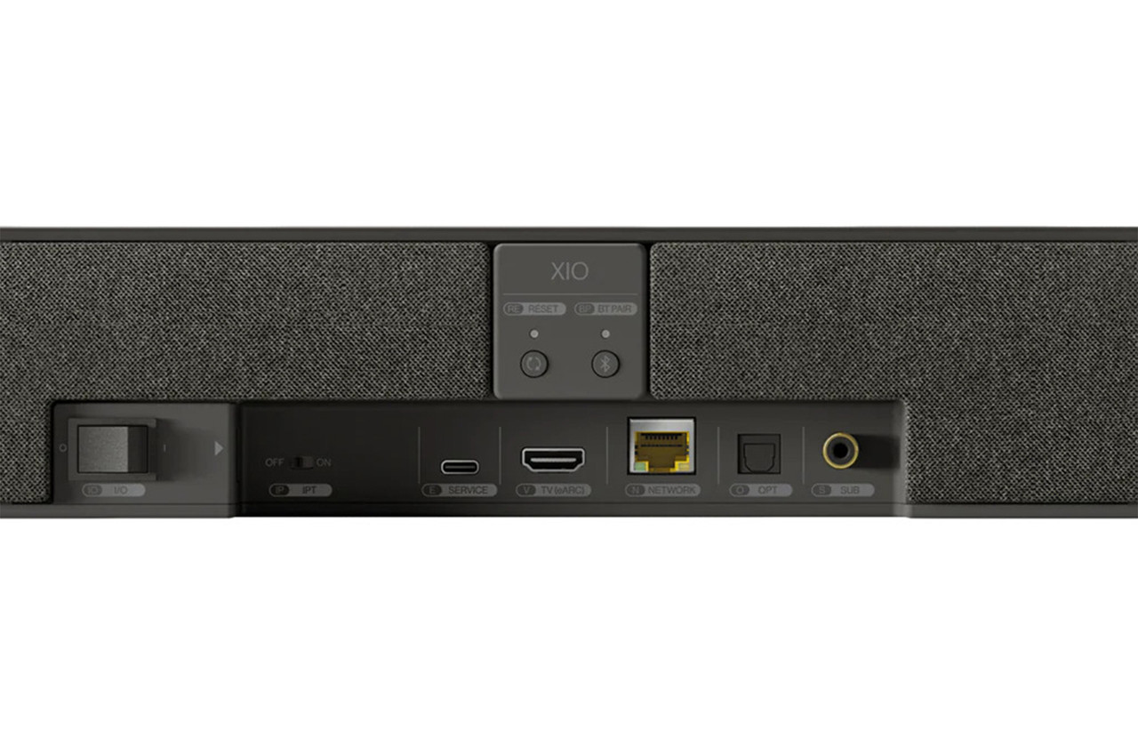 KEF XIO & KEF KC62 with KEF KW2 Receiver (Black) - Richer Sounds
