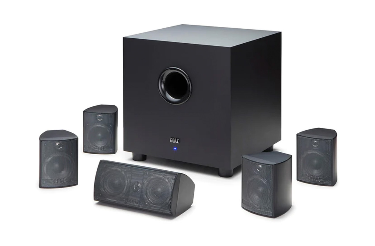 ELAC Cinema 5.2 (Black) | 5.1 Speaker Package | Richer Sounds