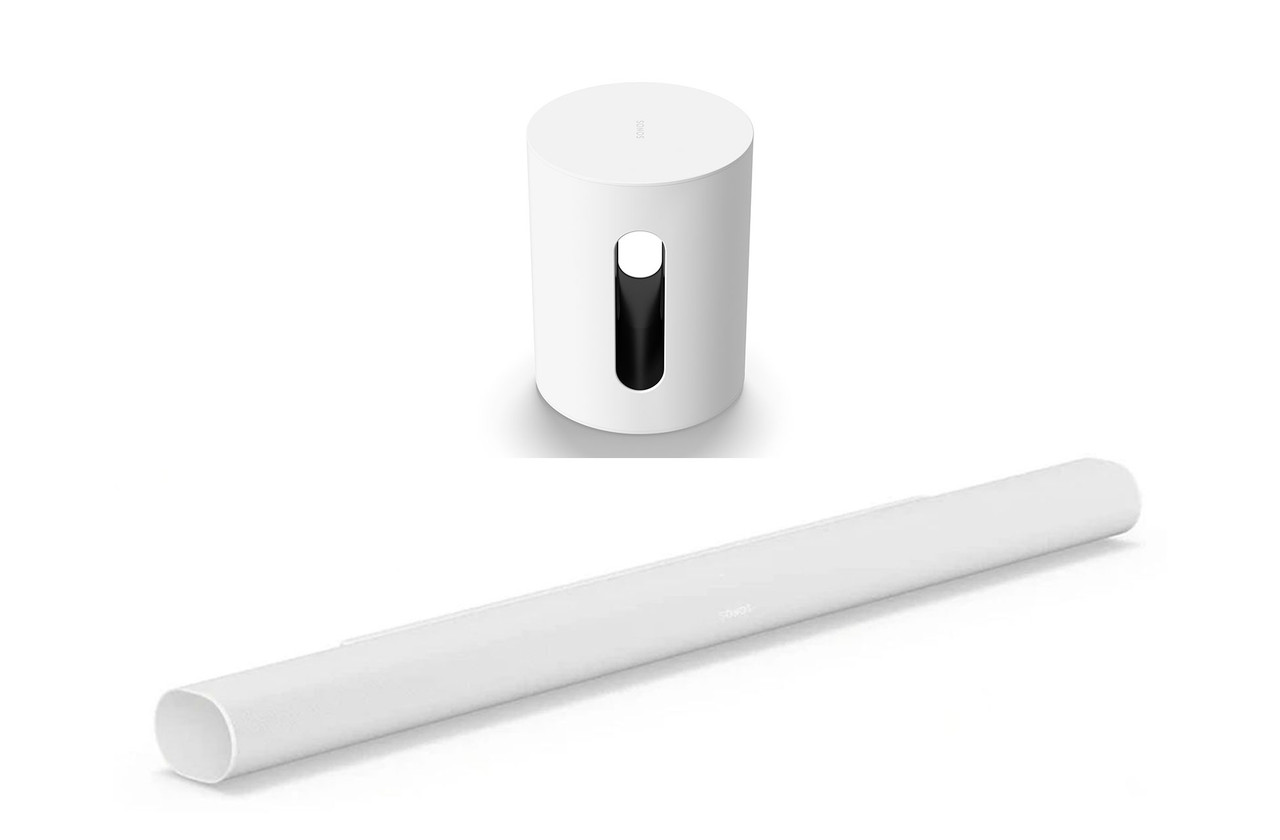 Sonos Beam Ultra & Sub Mini (White) - Richer Sounds