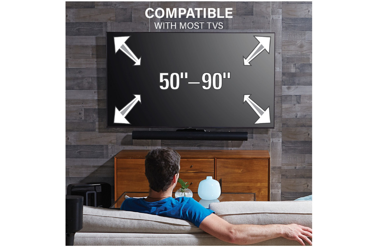 Sanus TV Wall Mount for Sonos Arc (Black) WSSATM1-B2 Richer Sounds
