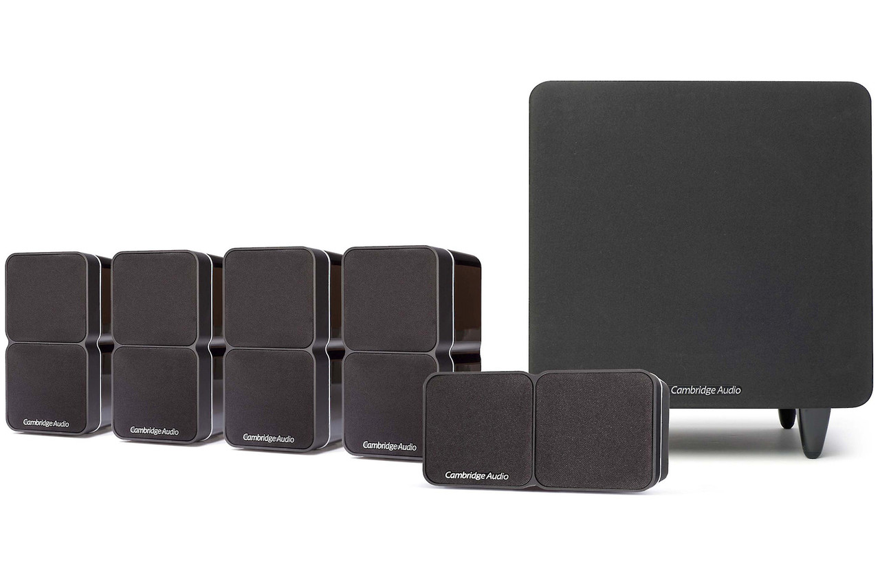 Cambridge Audio Minx S325 (Black) Speaker Package Richer