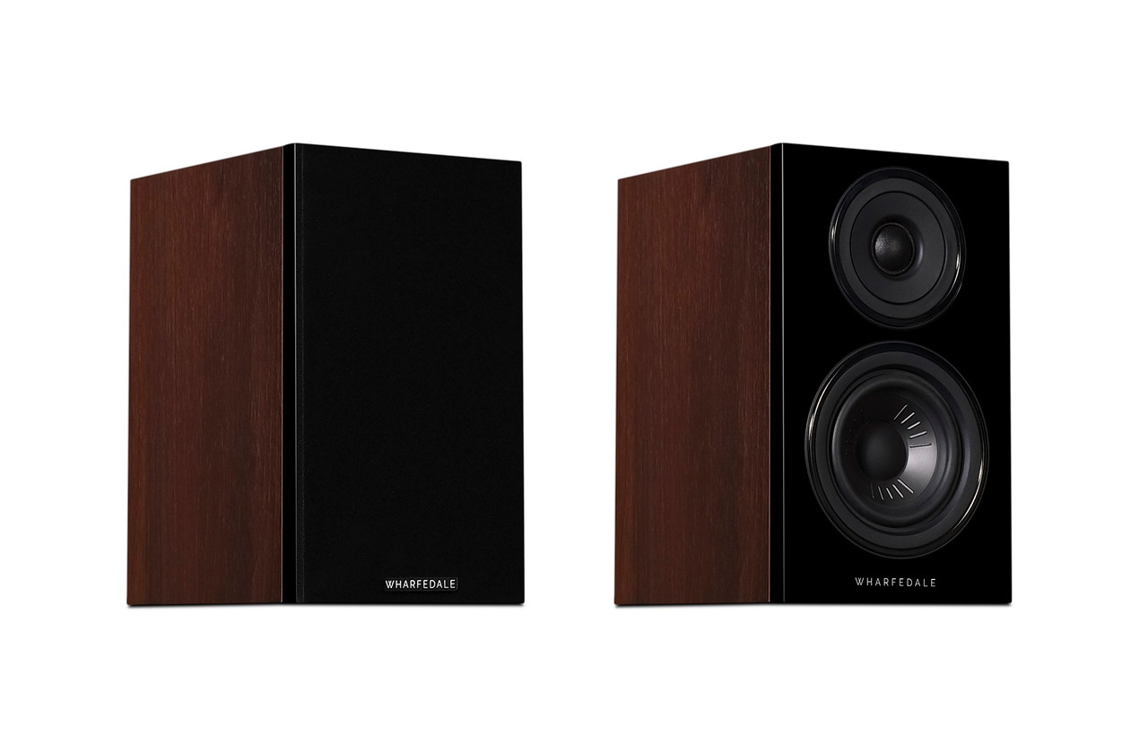 Wharfedale Diamond 12.0 (Walnut Pearl) | Bookshelf Speakers Per