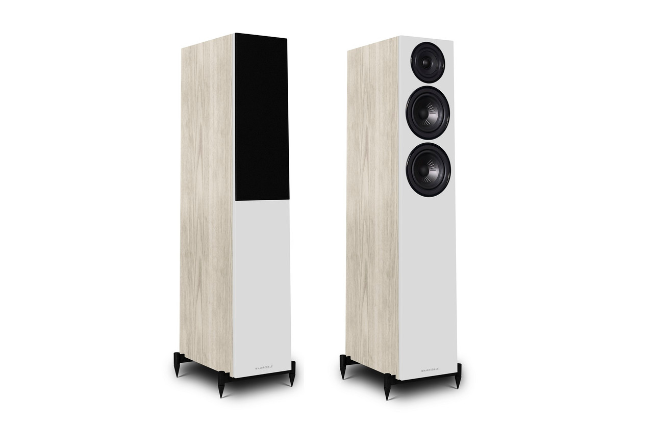 Wharfedale Diamond 12.3 (Light Oak) | Speakers Per Pair | Richer