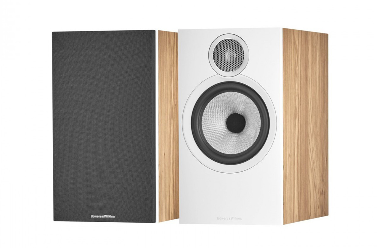 Bowers & Wilkins 606 S3 (Oak) | Bookshelf Speakers Per Pair