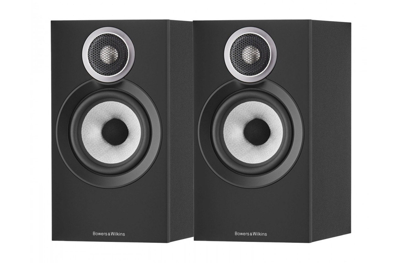 Bowers & Wilkins 607 S3 (Black) | Bookshelf Speakers Per Pair
