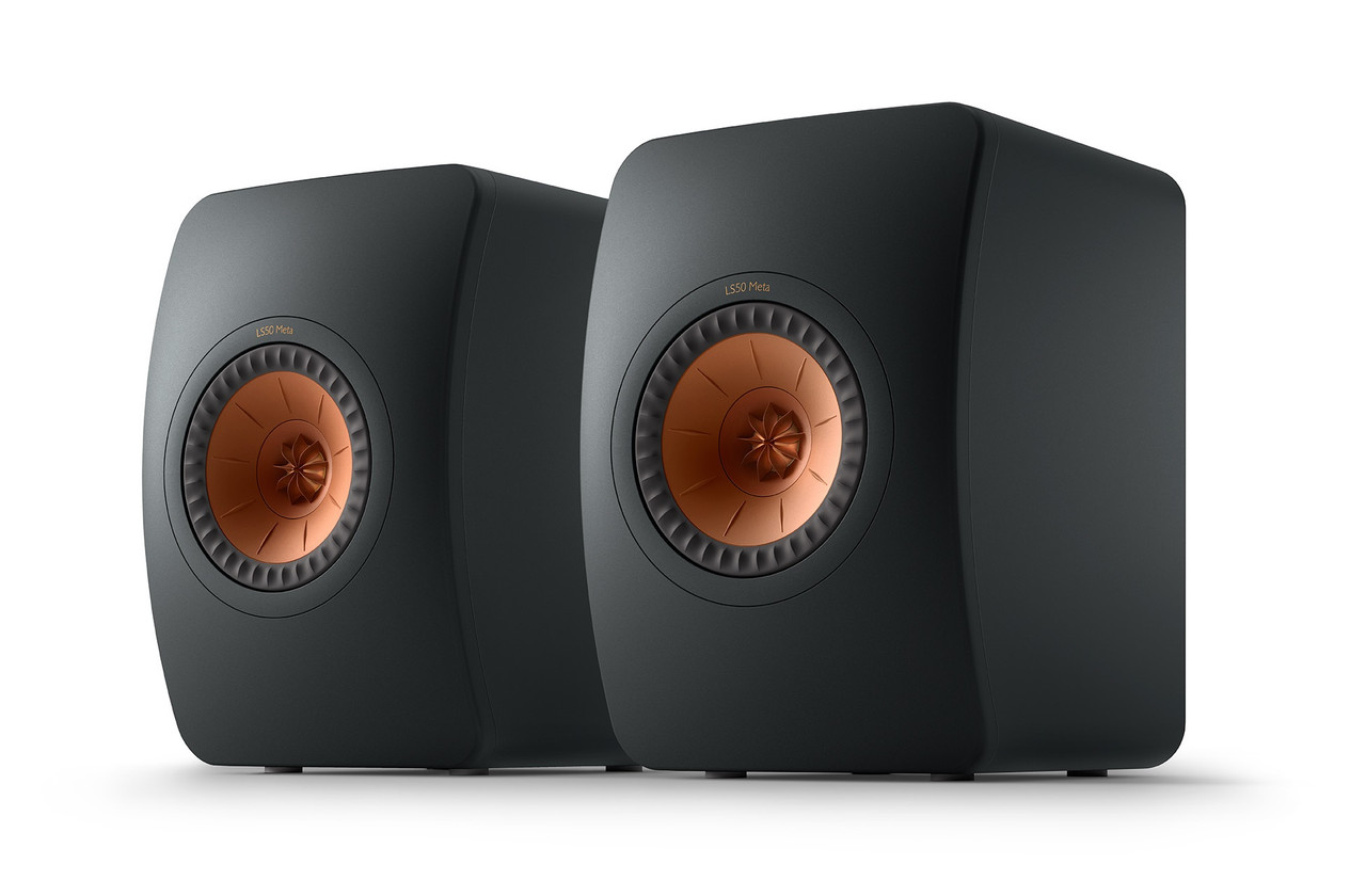 KEF LS50 Meta (Carbon Black) Bookshelf Speakers Per Pair