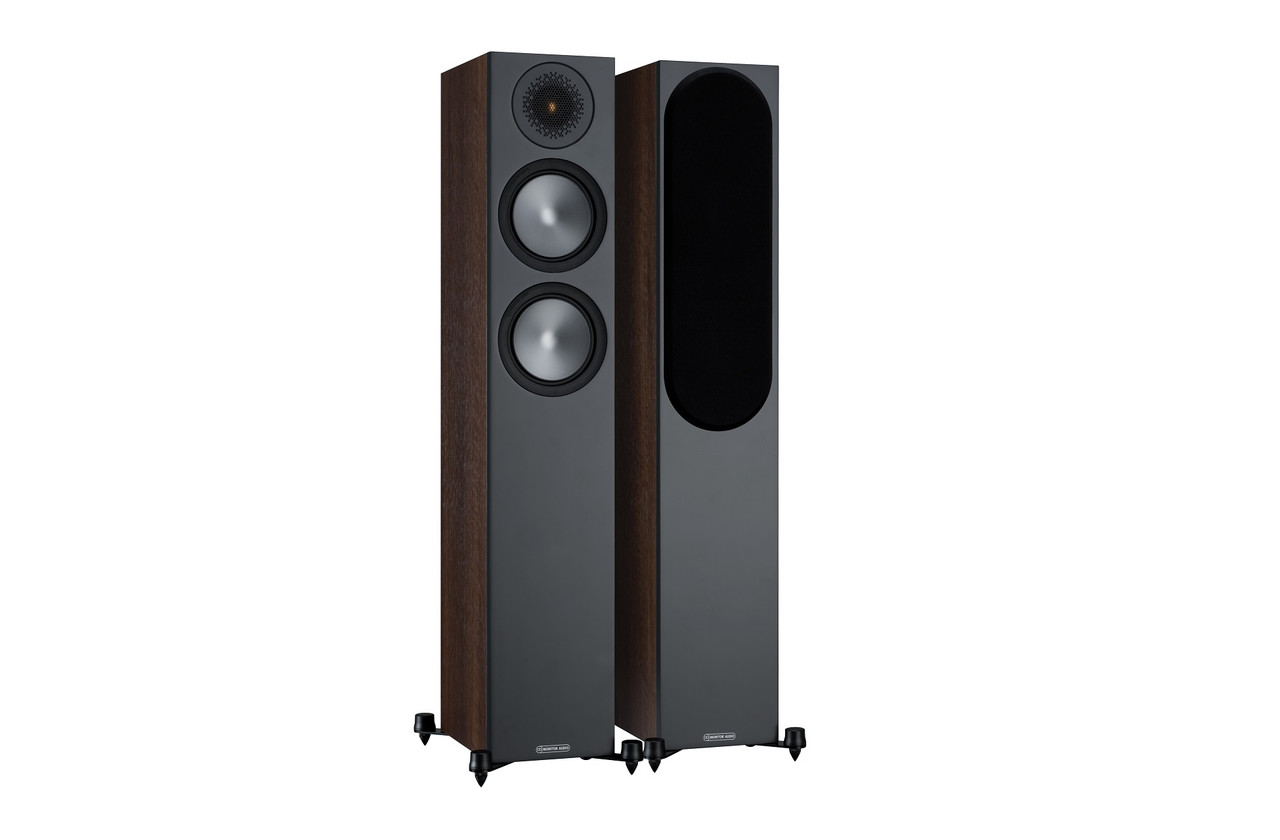 Monitor Audio Bronze 200 (Walnut) | Speakers Per Pair | Richer Sounds