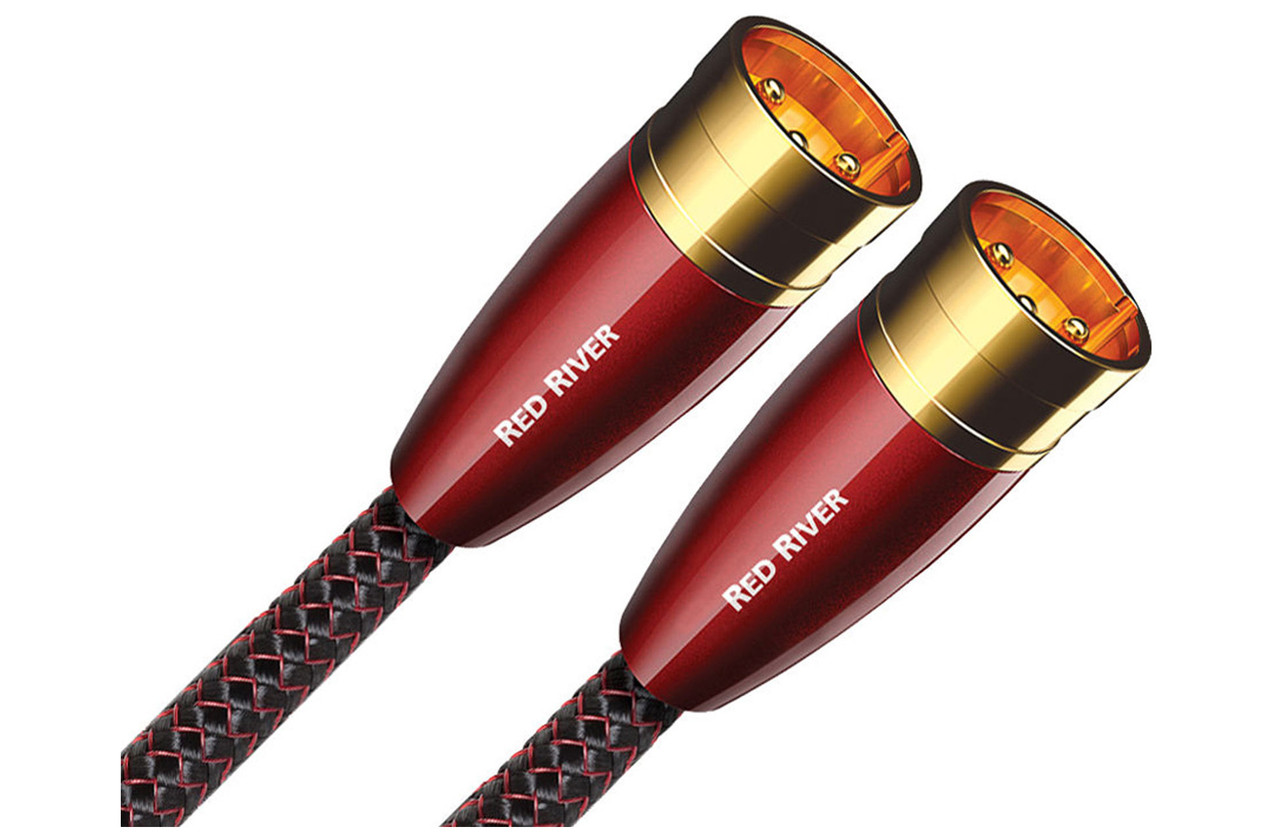 Audioquest RED RIVER XLR 1M | Balanced XLR Interconnect | Richer