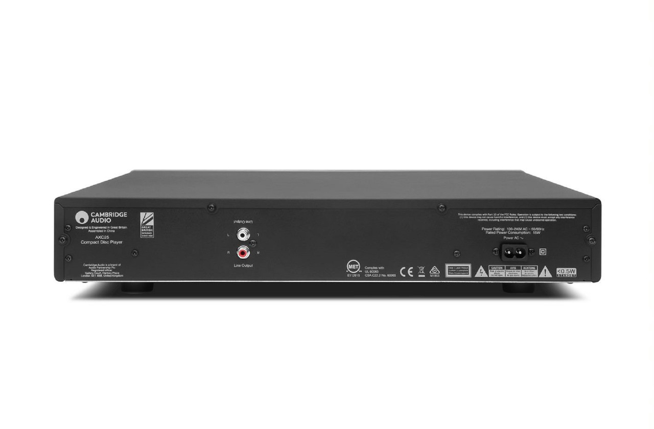 Cambridge Audio AXC25 Lunar Grey CD Player Richer Sounds