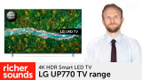 Product video: LG UP770 - 4K HDR Smart LED TV range