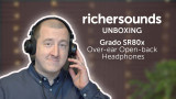 Unboxing Video: Grado SR80x over-ear open-back headphones