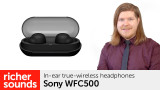 Product video: Sony WFC500 in-ear true-wireless headphones