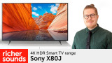Product video: Sony X80J - 4K HDR Smart TV range