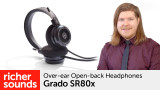 Product video: Grado SR80x over-ear open-back headphones