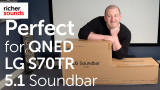 Video: Perfect for QNED! The LG S70TR 5.1 Soundbar