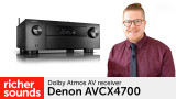 Product video: Denon AVCX4700 - Dolby Atmos AV receiver
