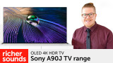Product video: Sony A90J - OLED 4K HDR TV range