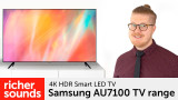 Product video: Samsung AU7100 4K HDR Smart LED TV range