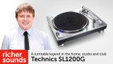 Product video: Technics SL1200G direct-drive turntable