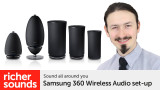 Product video: Samsung 360 Audio set-up options