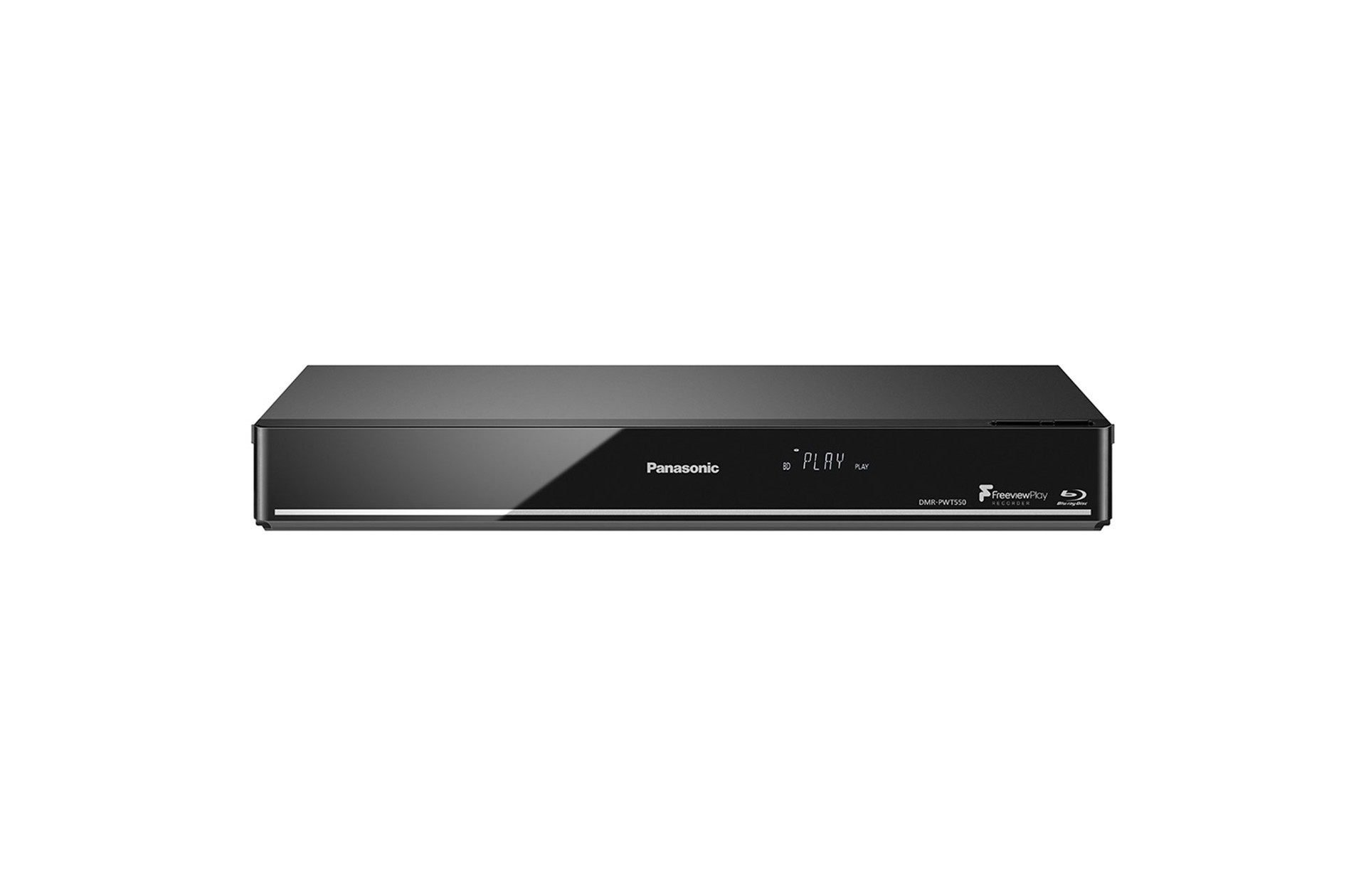 Panasonic DMRPWT550EB | Smart 3D Blu-ray player Freeview Play Recorder - Blu-ray Player With Freeview And Hdd Recorder