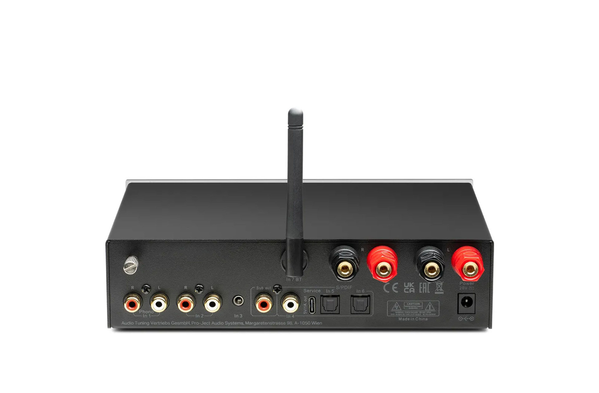 Pro-Ject Stereo Box E (Black) | Stereo Amplifier | Richer Sounds