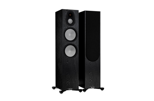 Monitor Audio Silver 500 (7G) (Black Oak) | Speakers - Per Pair ...