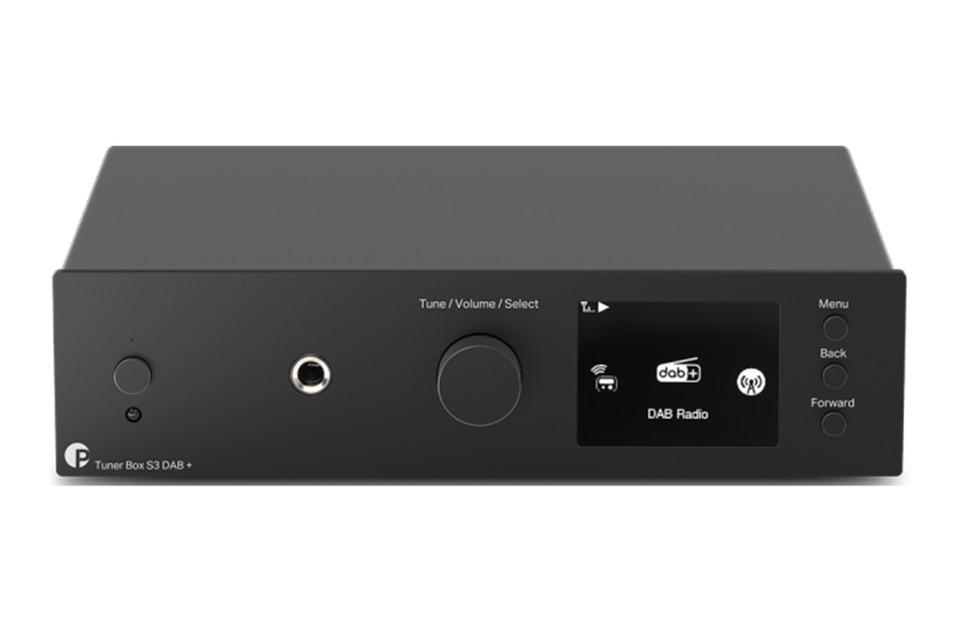 Pro-Ject Tuner Box S3 (Black) | Internet/DAB+/DAB/FM Tuner | Richer Sounds