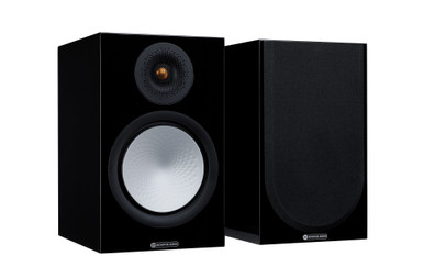 Monitor Audio Silver 100 (7G) (Gloss Black) | Bookshelf Speakers