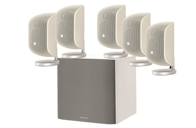 Bowers & Wilkins MT-50 with ASW608 (White) | 5.1 speaker package
